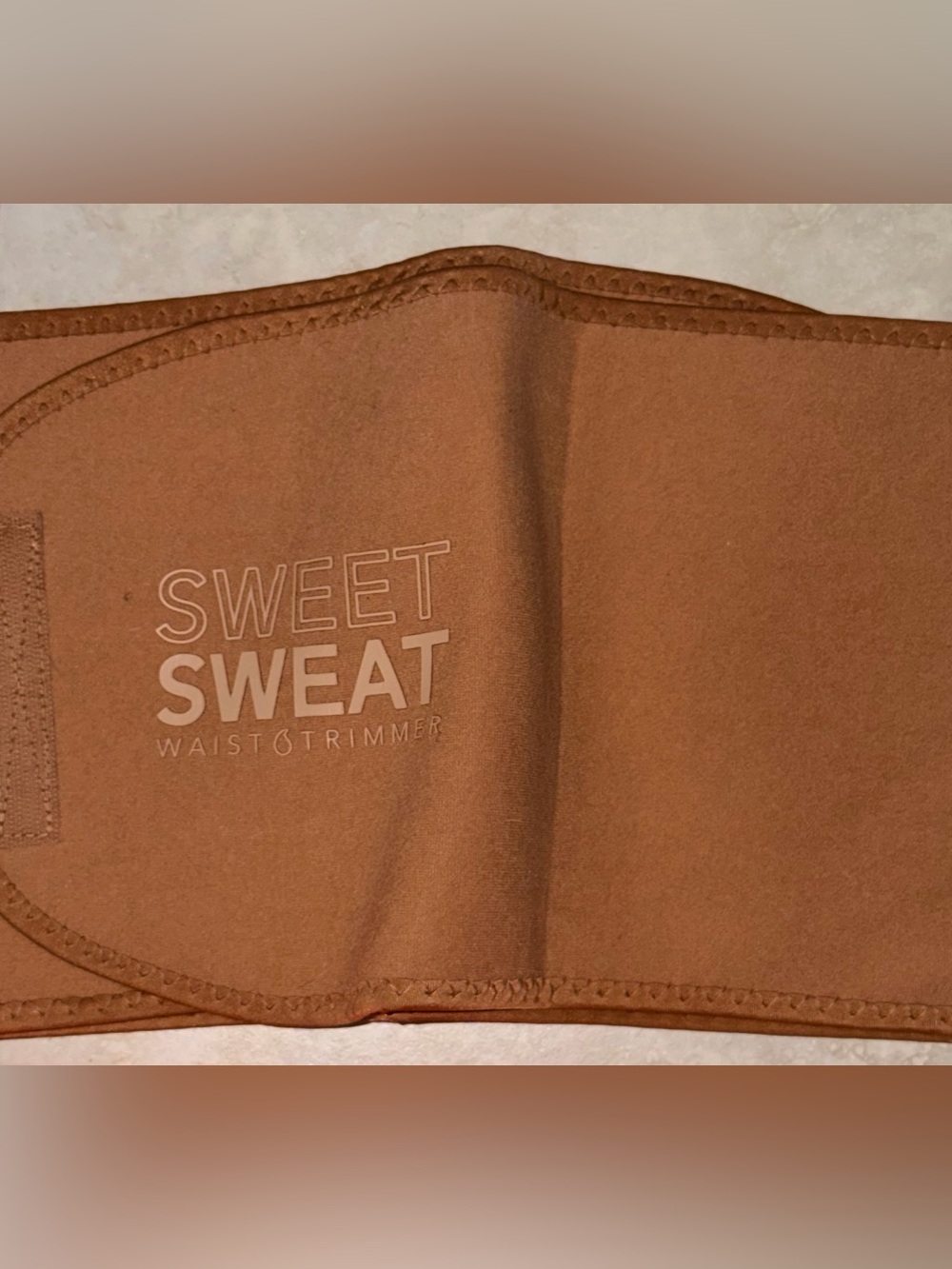 SweetSweat Waist Trimmer in Nude Pink